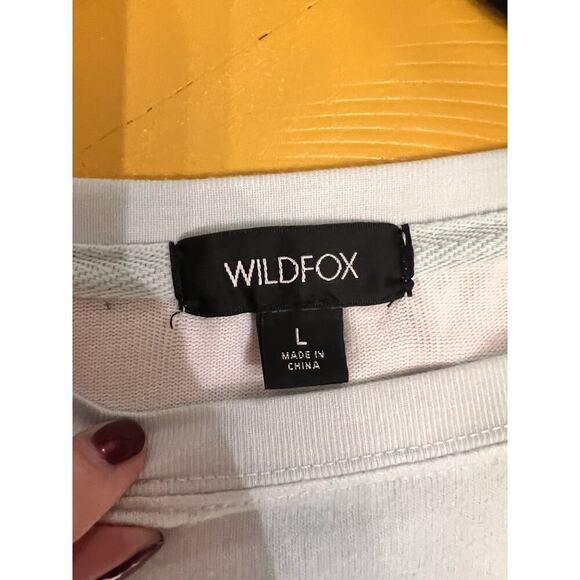 Wildfox Heartfelt Tie Dye Baggy Beach Sweatshirt Size Large NWT - Picture 4 of 7